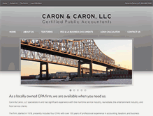 Tablet Screenshot of caroncaron.com